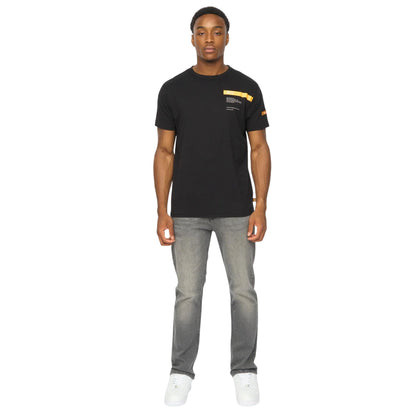 Grey - Lifestyle - Duck and Cover Mens Janstar Straight Leg Jeans