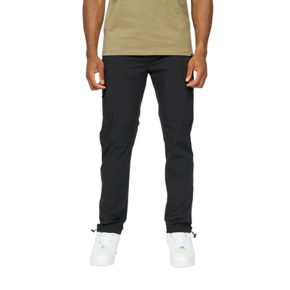 Black - Front - Duck and Cover Mens Clatslare Combat Trousers