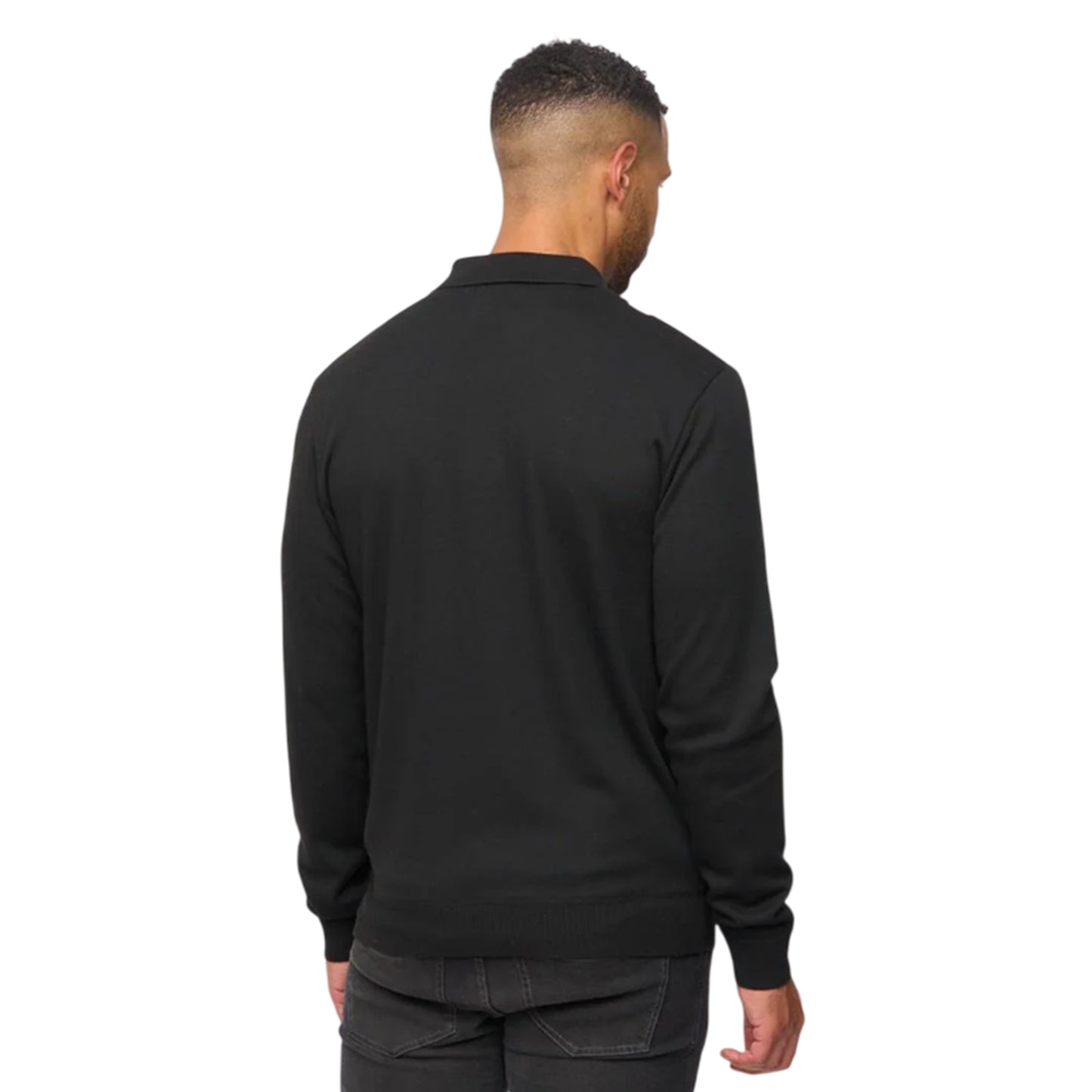 Black-White - Back - Bewley & Ritch Mens Stalwart Polo Shirt