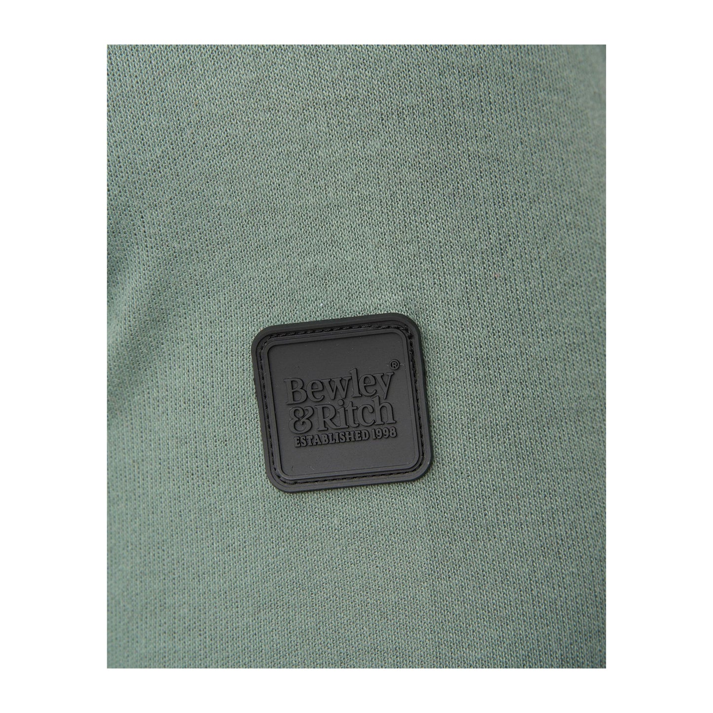 Olive - Lifestyle - Bewley & Ritch Mens Pepston Crew Neck Jumper