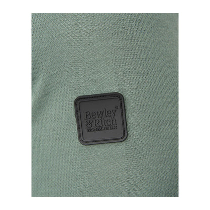 Olive - Lifestyle - Bewley & Ritch Mens Pepston Crew Neck Jumper