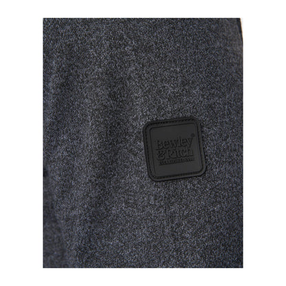Black Marl - Lifestyle - Bewley & Ritch Mens Pepston Crew Neck Jumper