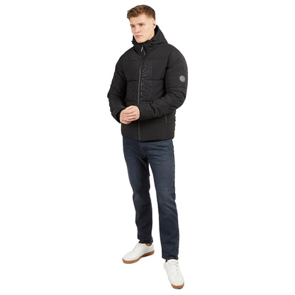 Black - Lifestyle - Henleys Mens System Ski Puffer Jacket