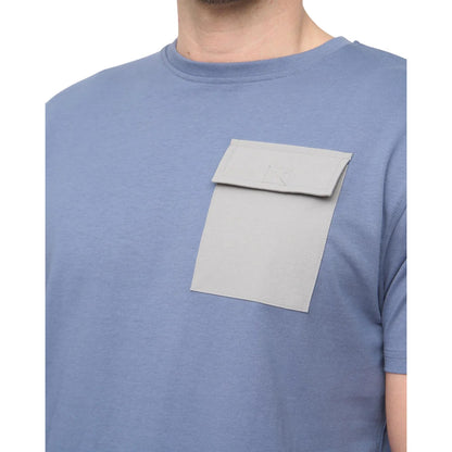 Light Denim - Side - Duck and Cover Mens Limatar T-Shirt