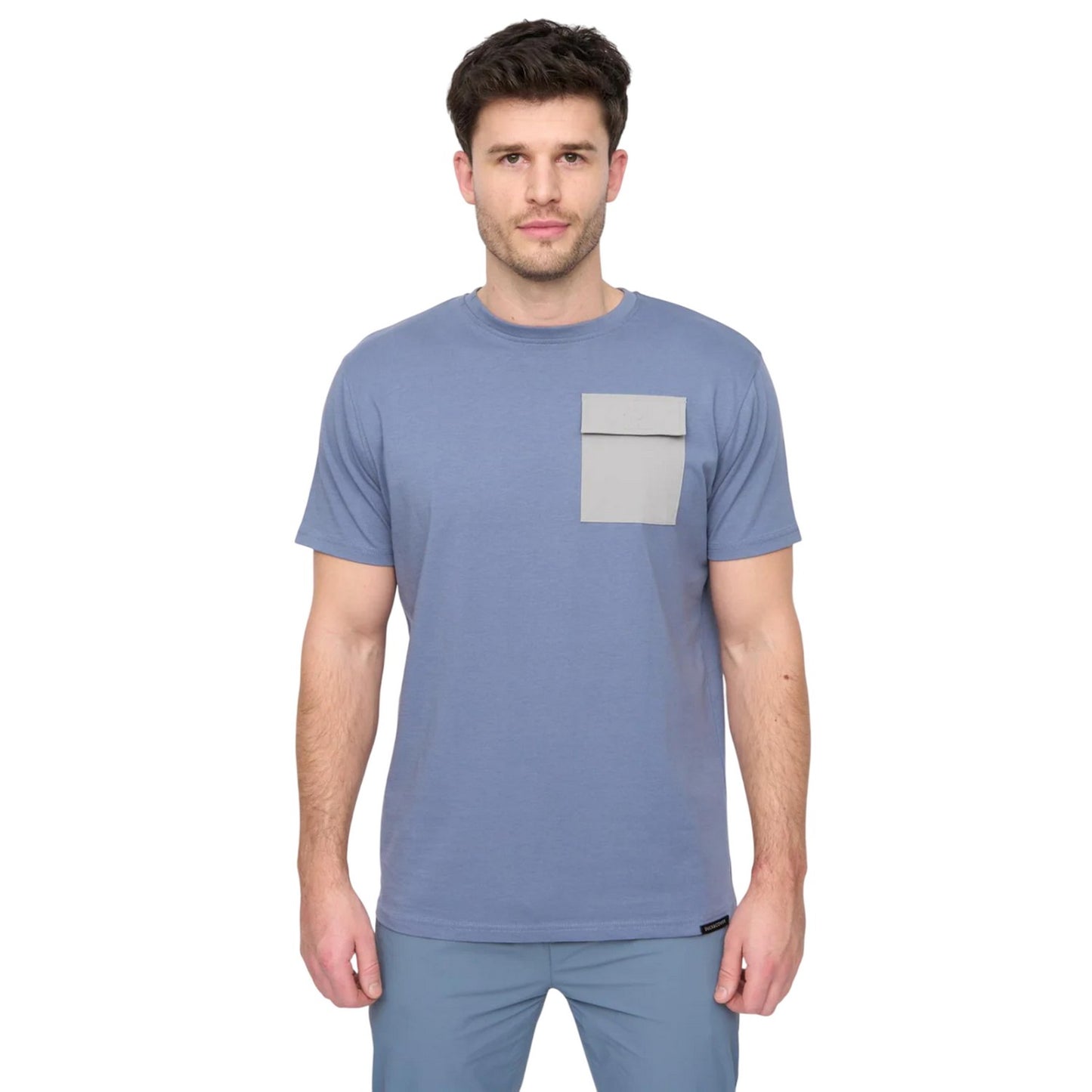 Light Denim - Front - Duck and Cover Mens Limatar T-Shirt