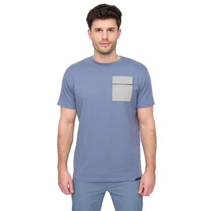 Light Denim - Front - Duck and Cover Mens Limatar T-Shirt