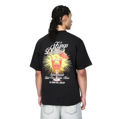 Black - Back - Kings Will Dream Mens Studio Cocktail T-Shirt