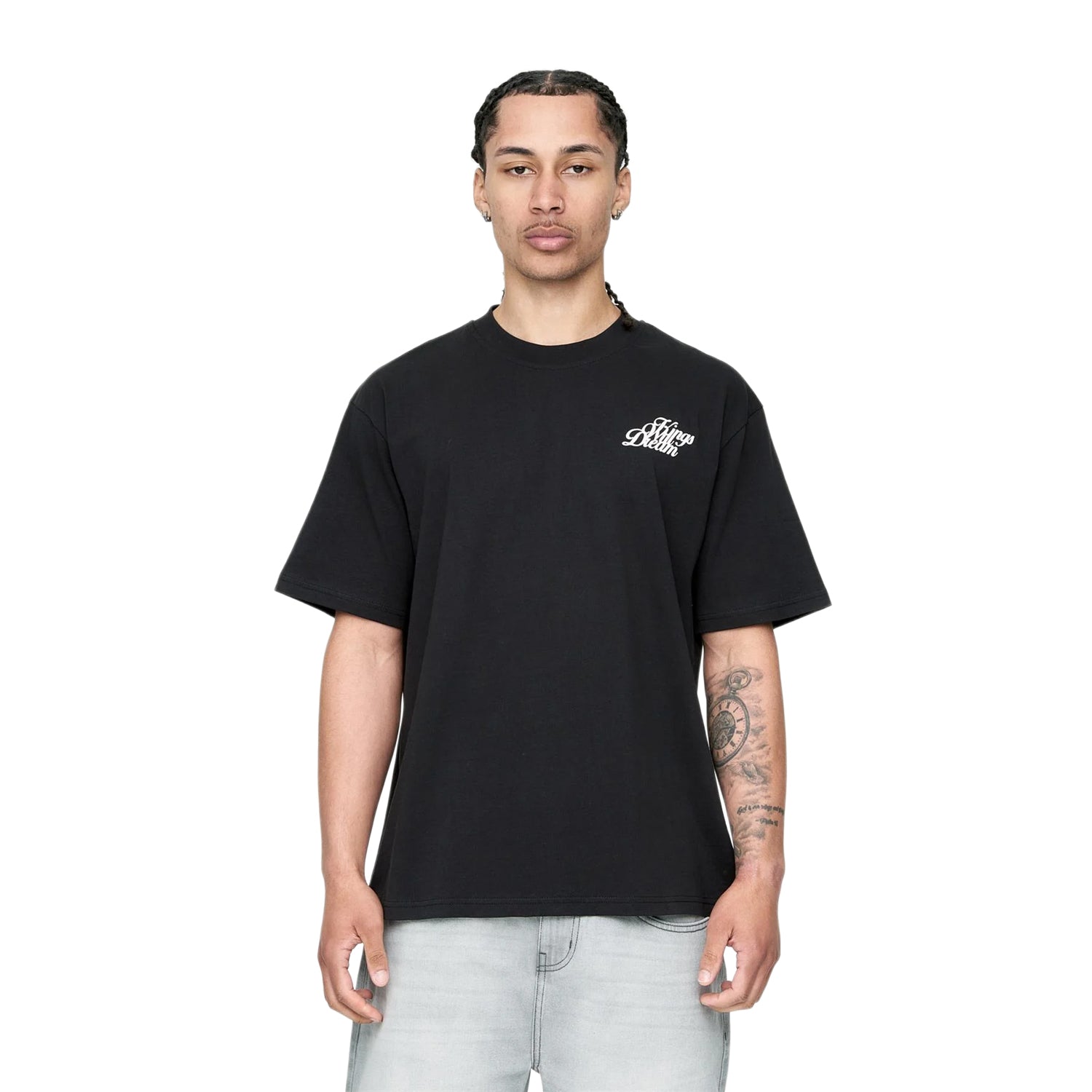 Black - Front - Kings Will Dream Mens Studio Cocktail T-Shirt