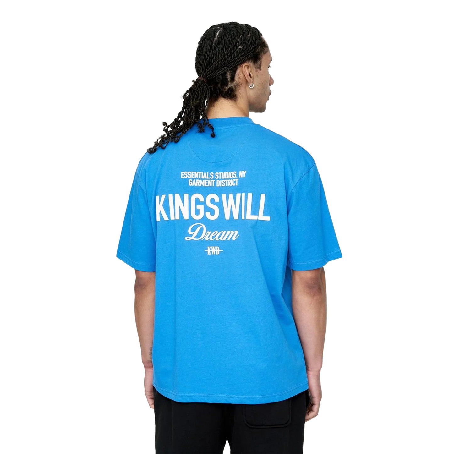Blue - Back - Kings Will Dream Mens Studio Garment District T-Shirt