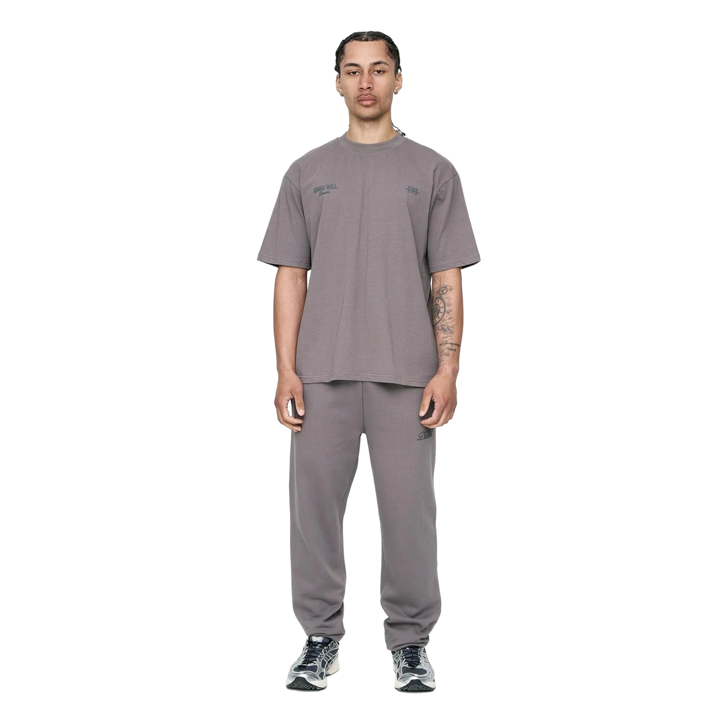 Grey - Side - Kings Will Dream Mens Studio Garment District T-Shirt