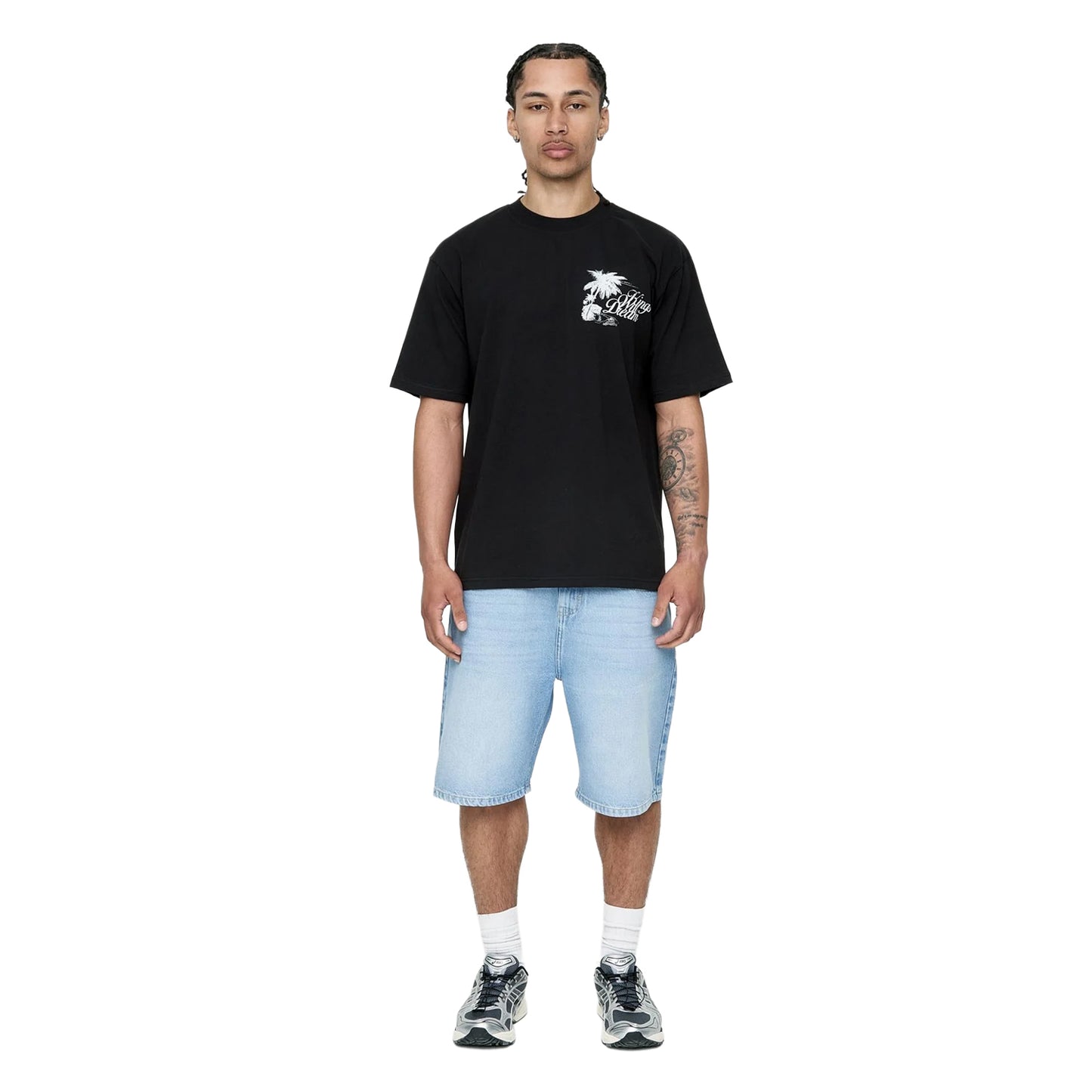 Black - Side - Kings Will Dream Mens Studio Hotel Tropicana T-Shirt