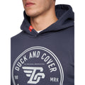 Navy - Lifestyle - Duck And Cover Mens Addax Hoodie