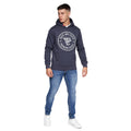 Navy - Pack Shot - Duck And Cover Mens Addax Hoodie
