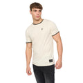White - Front - Crosshatch Mens Lamtopi T-Shirt
