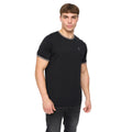 Black - Lifestyle - Crosshatch Mens Lamtopi T-Shirt