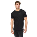 Black - Front - Crosshatch Mens Lamtopi T-Shirt
