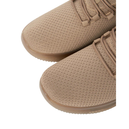 Sand - Side - Crosshatch Mens Matfen Flyknit Trainers