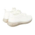 White - Back - Crosshatch Mens Matfen Flyknit Trainers