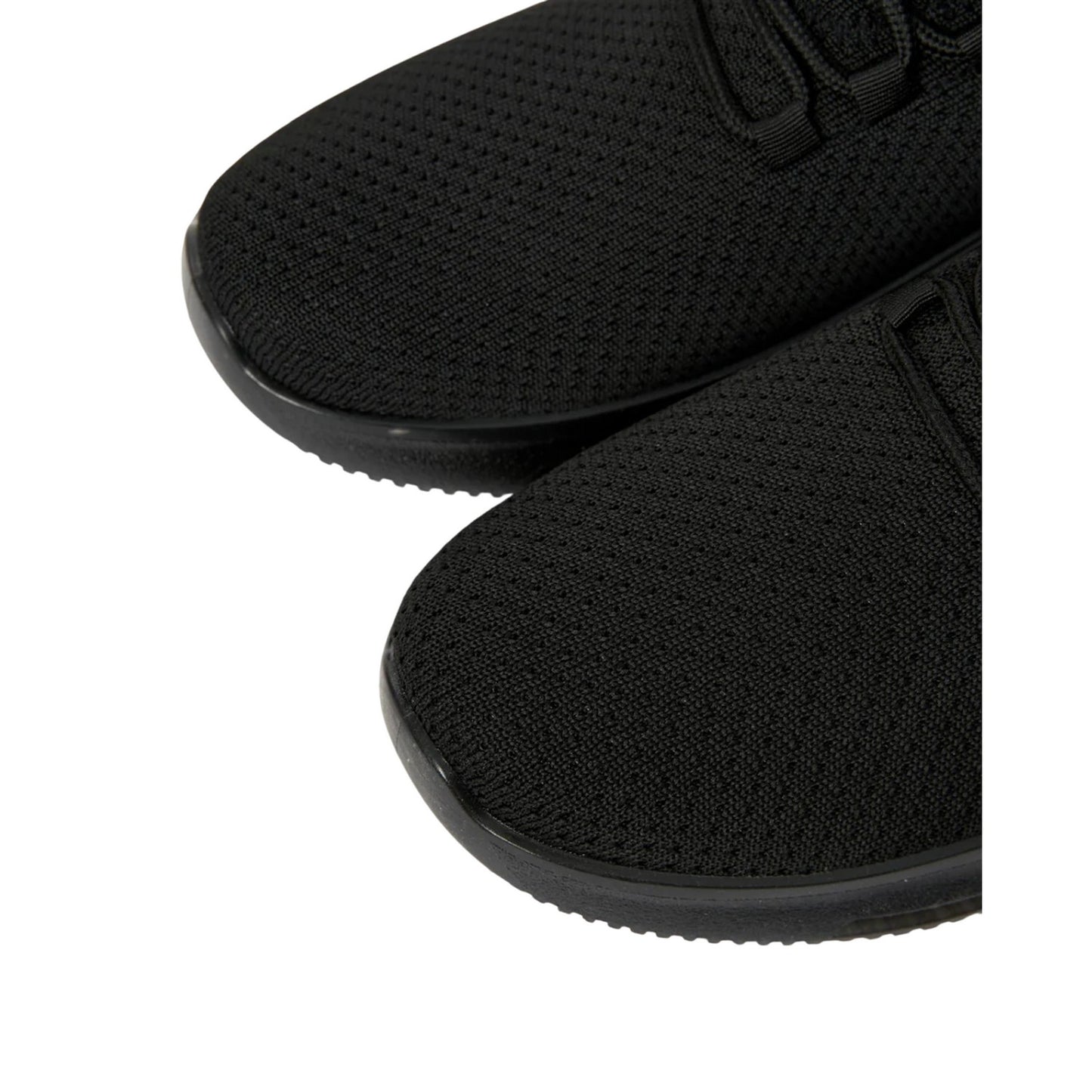 Black - Lifestyle - Crosshatch Mens Matfen Flyknit Trainers