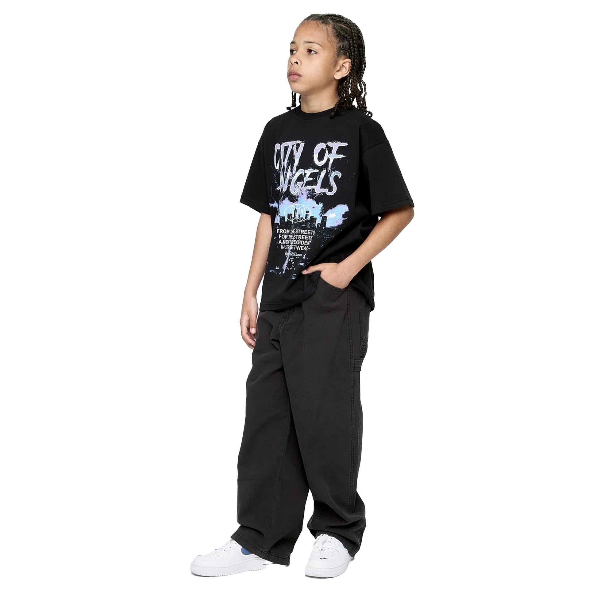 Black - Lifestyle - Kings Will Dream Boys Studio Angel City T-Shirt