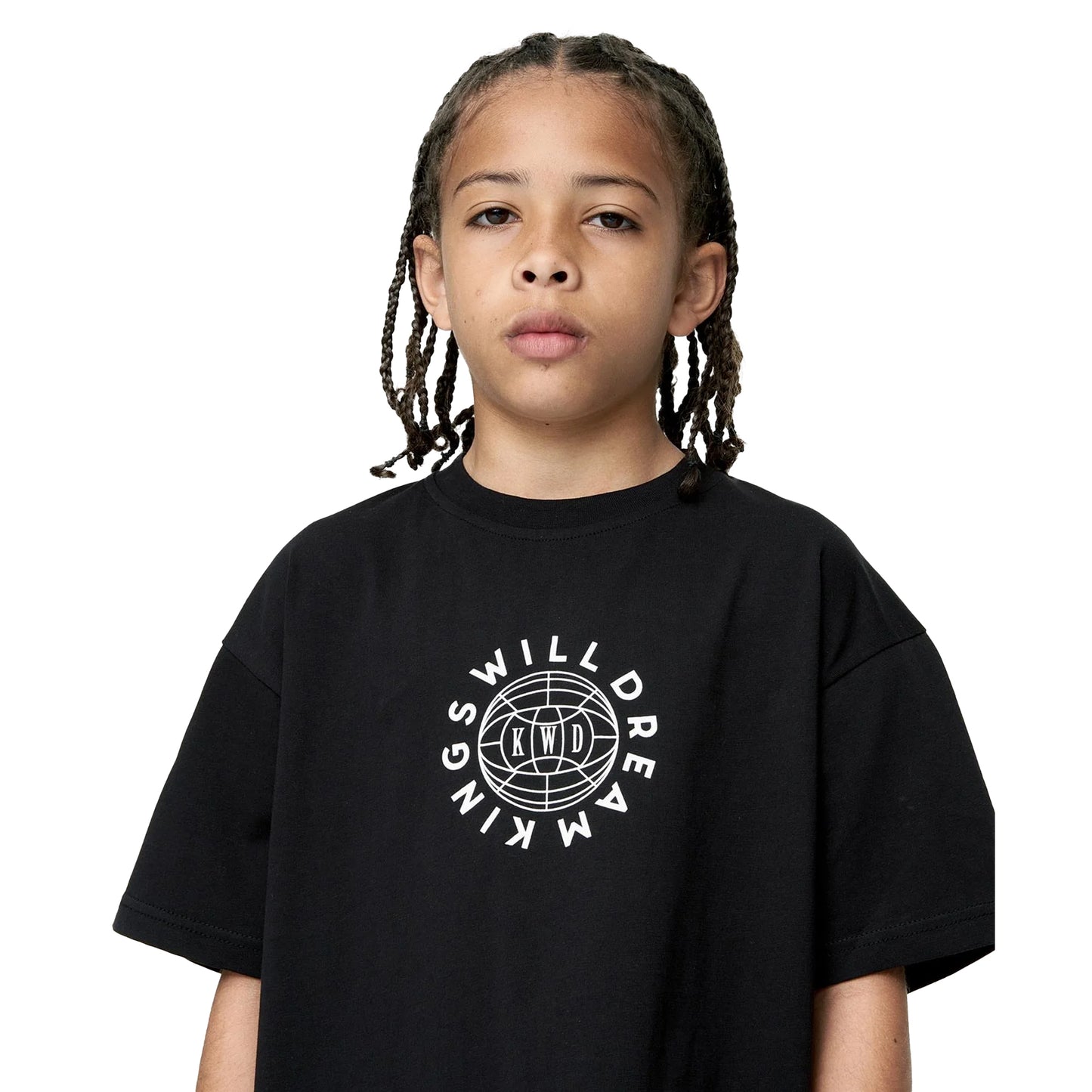 Black - Side - Kings Will Dream Boys Studio Globalise T-Shirt