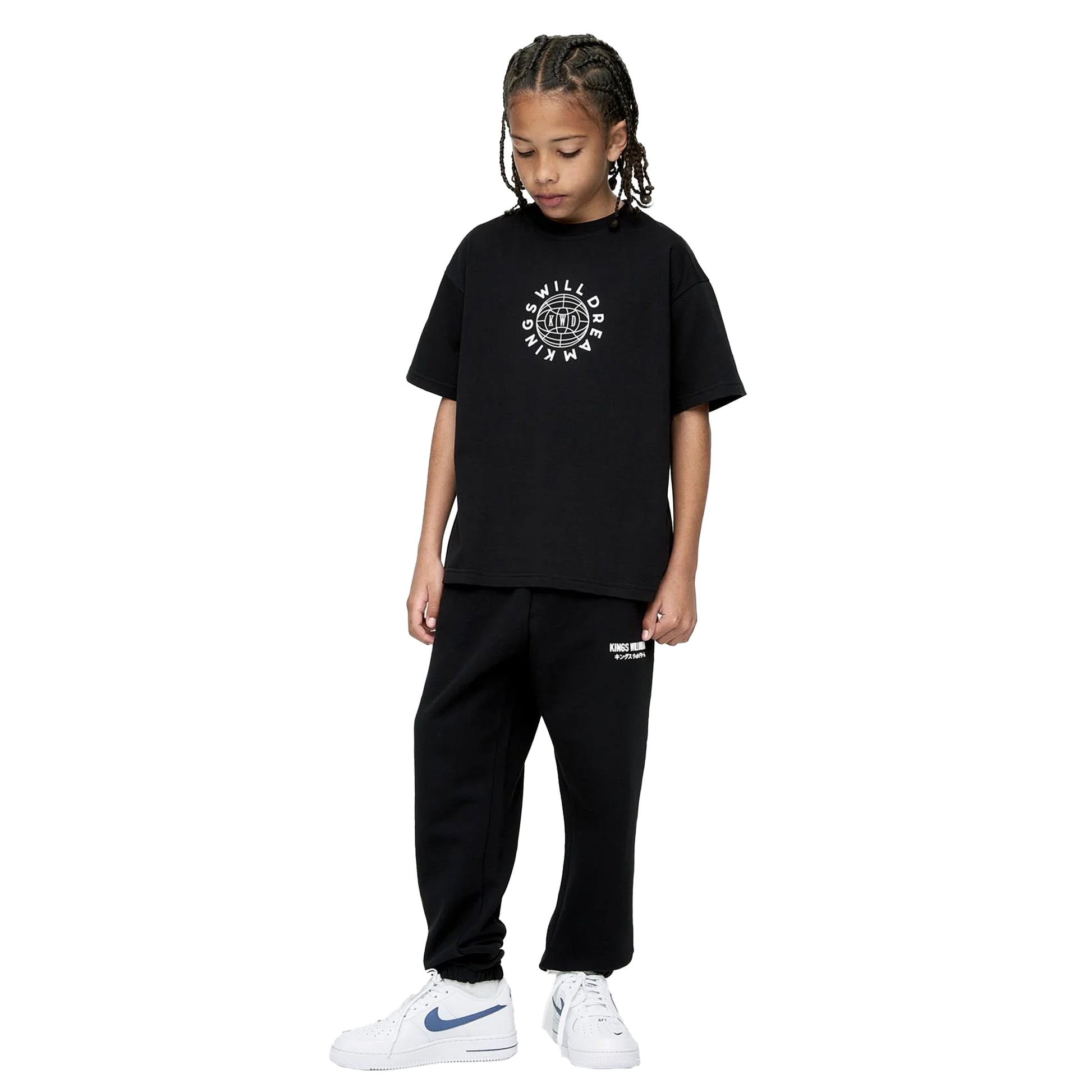 Black - Lifestyle - Kings Will Dream Boys Studio Globalise T-Shirt