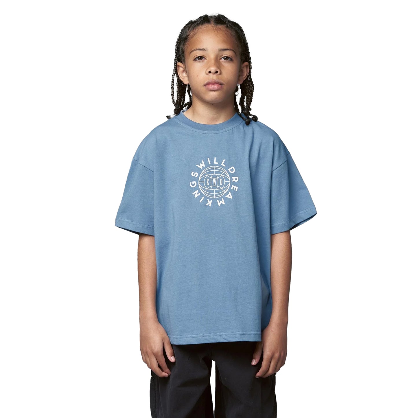 Blue - Front - Kings Will Dream Boys Studio Globalise T-Shirt