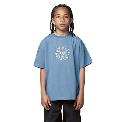 Blue - Front - Kings Will Dream Boys Studio Globalise T-Shirt