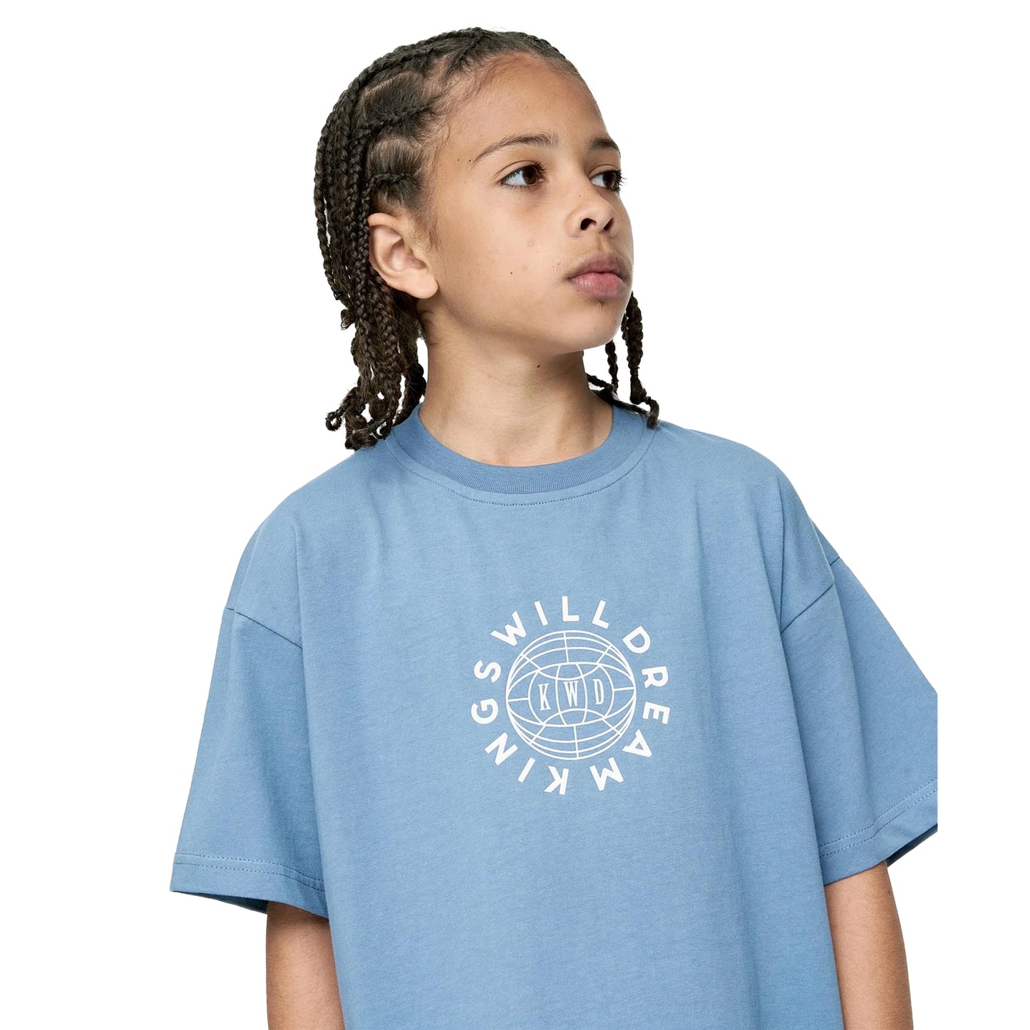 Blue - Side - Kings Will Dream Boys Studio Globalise T-Shirt