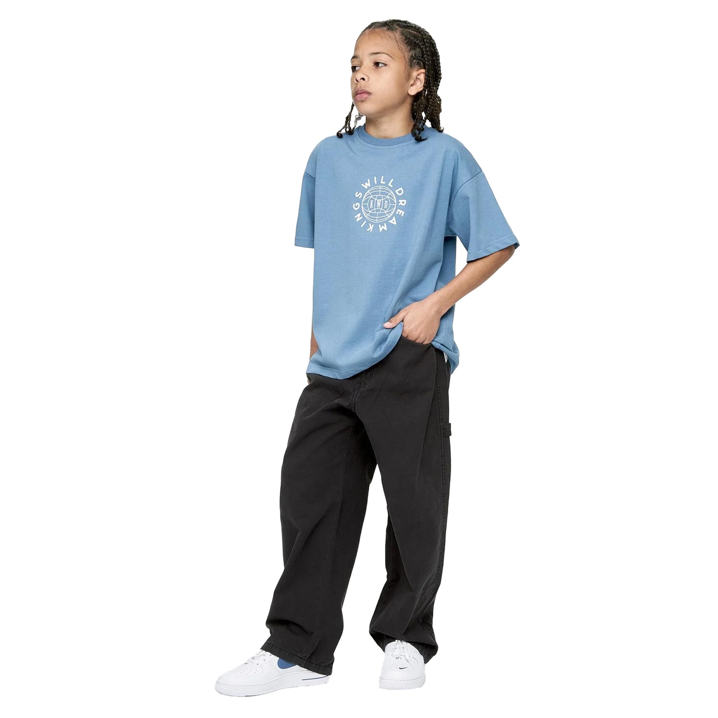 Blue - Lifestyle - Kings Will Dream Boys Studio Globalise T-Shirt