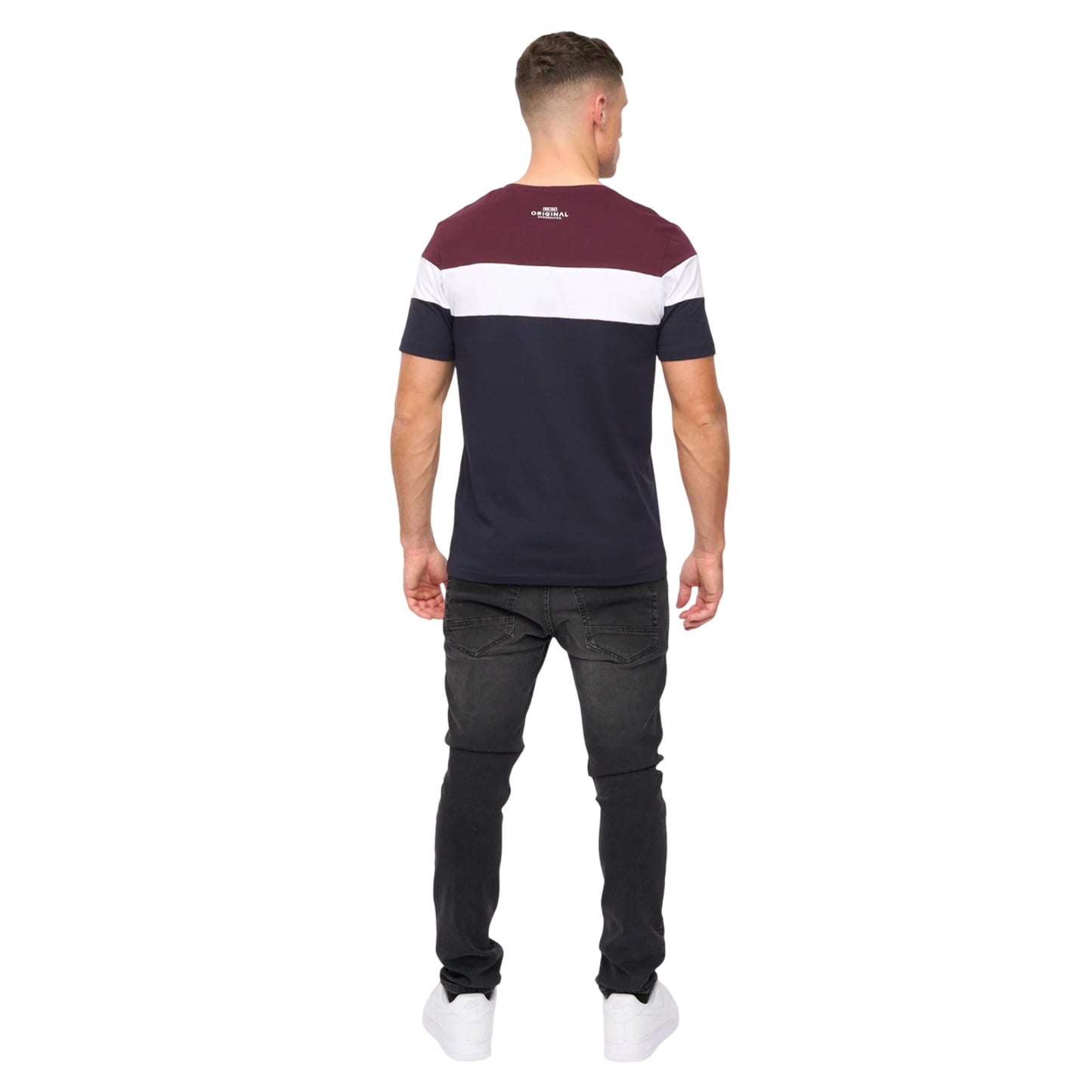 Rum Raisin - Lifestyle - Crosshatch Mens Pattermay T-Shirt