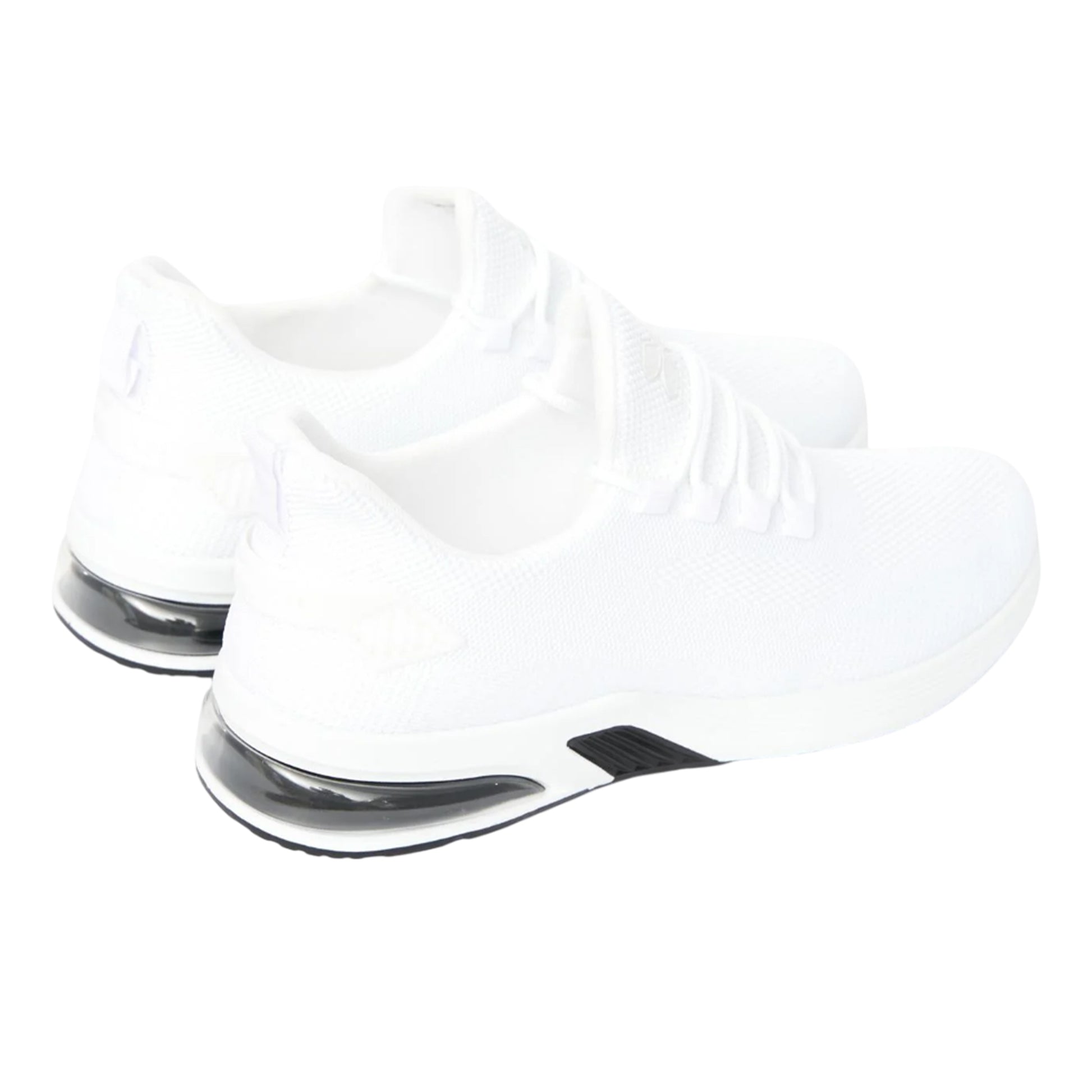 White - Back - Crosshatch Mens Sandholt Trainers