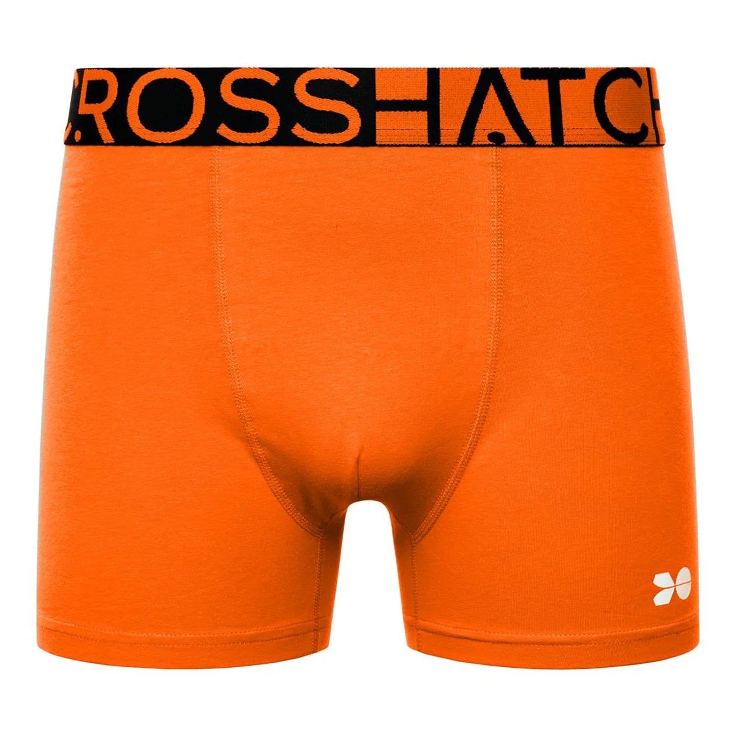 Red-Orange - Lifestyle - Crosshatch Mens Dumas Boxer Shorts (Pack of 3)