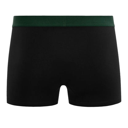 Black - Back - Henleys Mens Kelpar Boxer Shorts (Pack of 5)