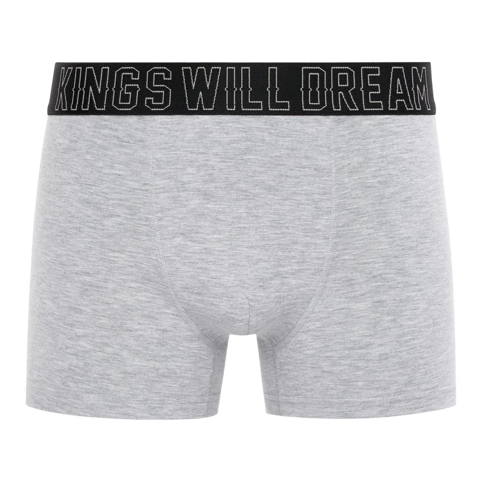 Multicoloured - Pack Shot - Kings Will Dream Mens Kingsport Boxer Shorts (Pack of 5)