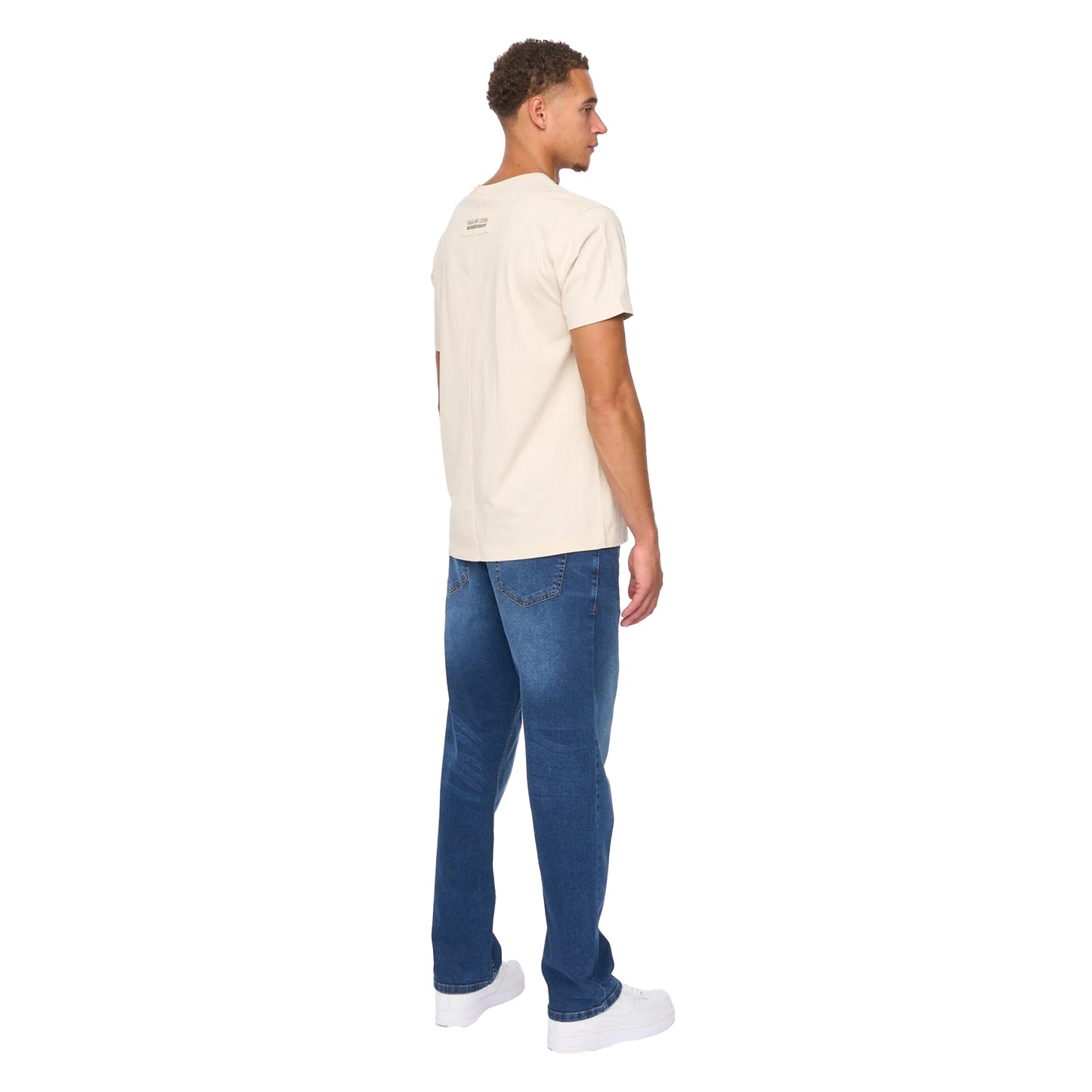 Off White - Back - Duck and Cover Mens Primatic T-Shirt