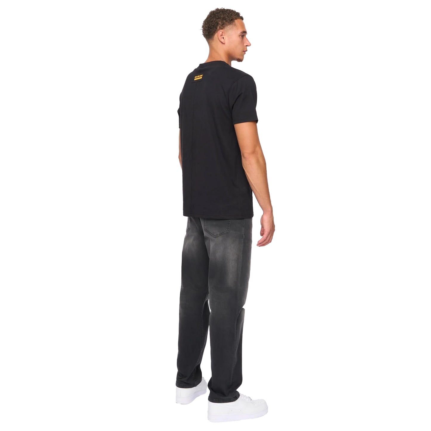 Black - Back - Duck and Cover Mens Protonz T-Shirt