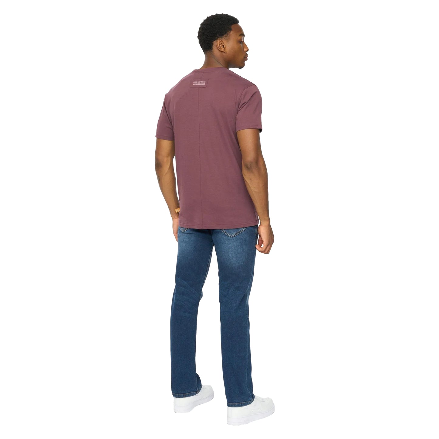 Rum Raisin - Back - Duck and Cover Mens Ashland T-Shirt