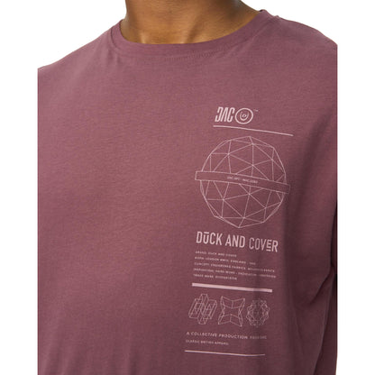 Rum Raisin - Side - Duck and Cover Mens Ashland T-Shirt