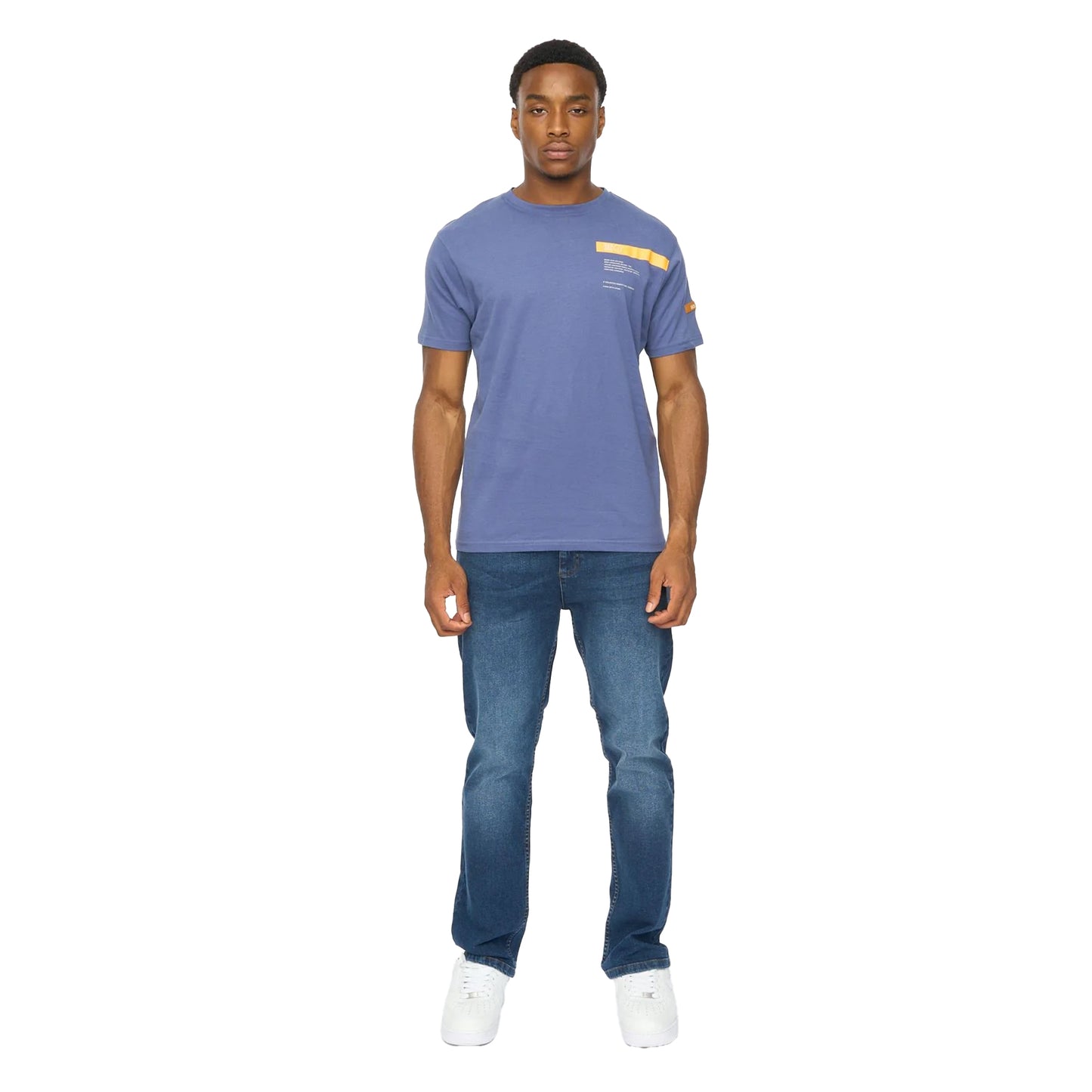Denim Blue - Lifestyle - Duck and Cover Mens Ambridge T-Shirt