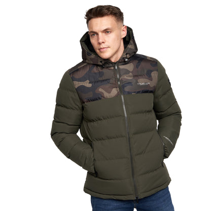 Forest - Side - Duck and Cover Mens Blenfield Padded Jacket