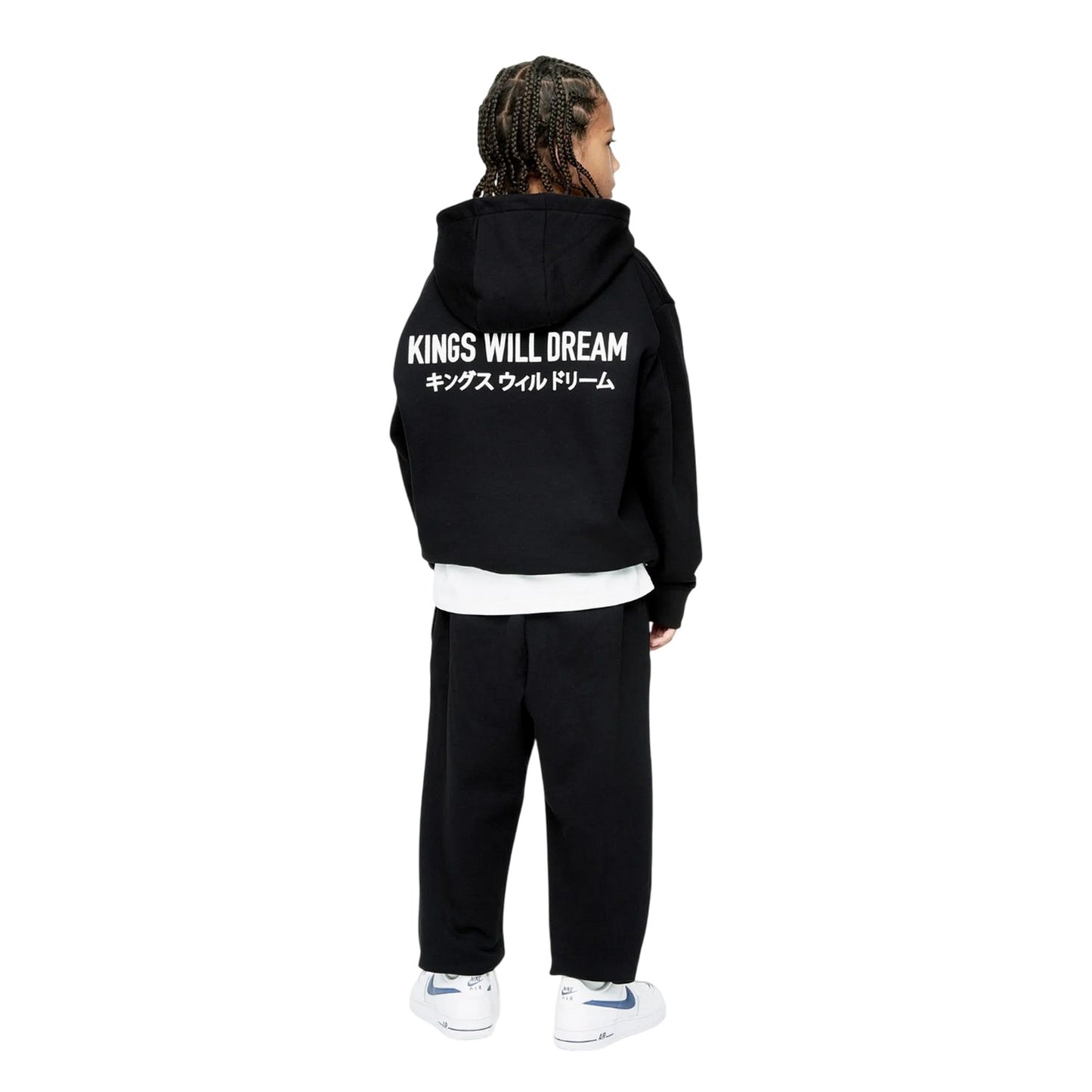 Black - Back - Kings Will Dream Boys Studio Jogging Bottoms