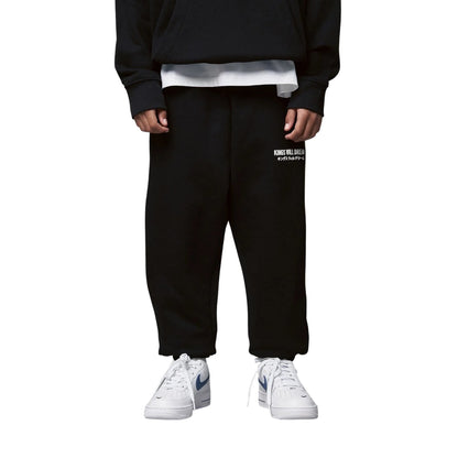 Black - Front - Kings Will Dream Boys Studio Jogging Bottoms