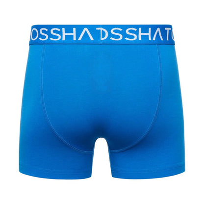 Directoire Blue - Back - Crosshatch Mens Hovland Boxer Shorts (Pack of 3)