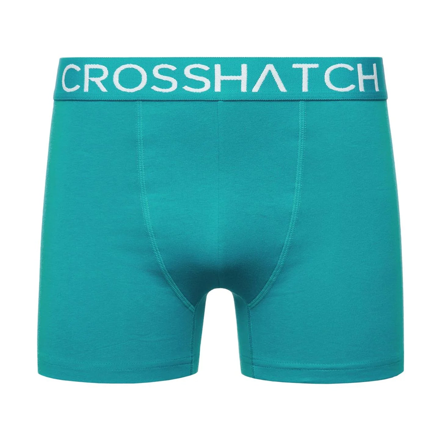 Tropical Green - Pack Shot - Crosshatch Mens Hovland Boxer Shorts (Pack of 3)