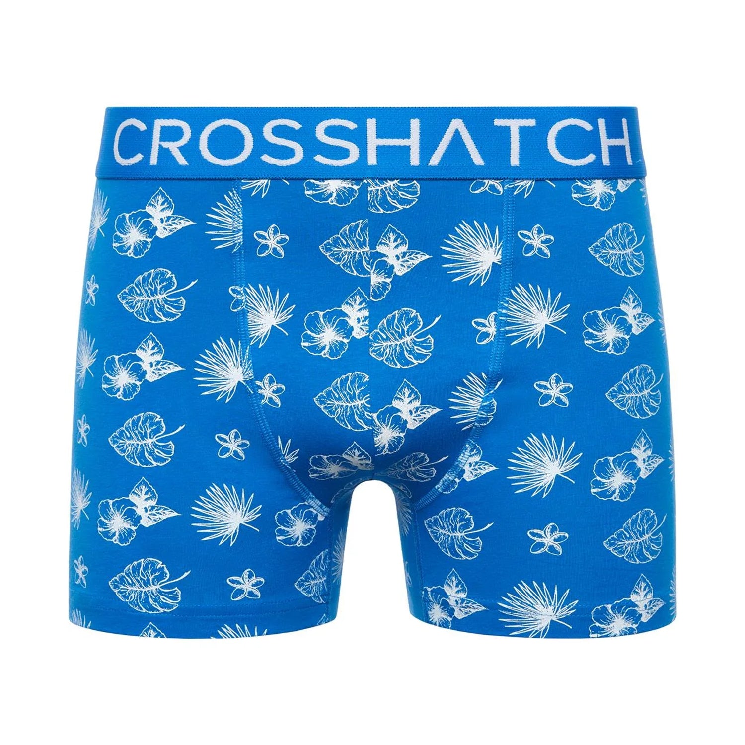 Directoire Blue - Pack Shot - Crosshatch Mens Hovland Boxer Shorts (Pack of 3)