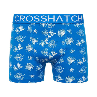 Directoire Blue - Pack Shot - Crosshatch Mens Hovland Boxer Shorts (Pack of 3)