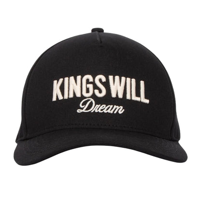 Black - Front - Kings Will Dream Mens Studio Garment District Baseball Cap