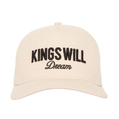 Off White - Front - Kings Will Dream Mens Studio Garment District Baseball Cap