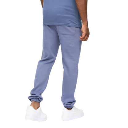 Denim Blue - Back - Crosshatch Mens Mappedout Jogging Bottoms